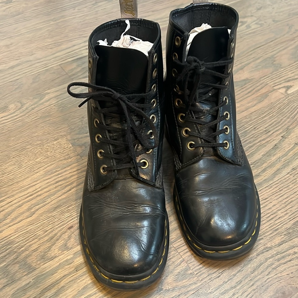 Dr. Martens Black Lace Up Boots